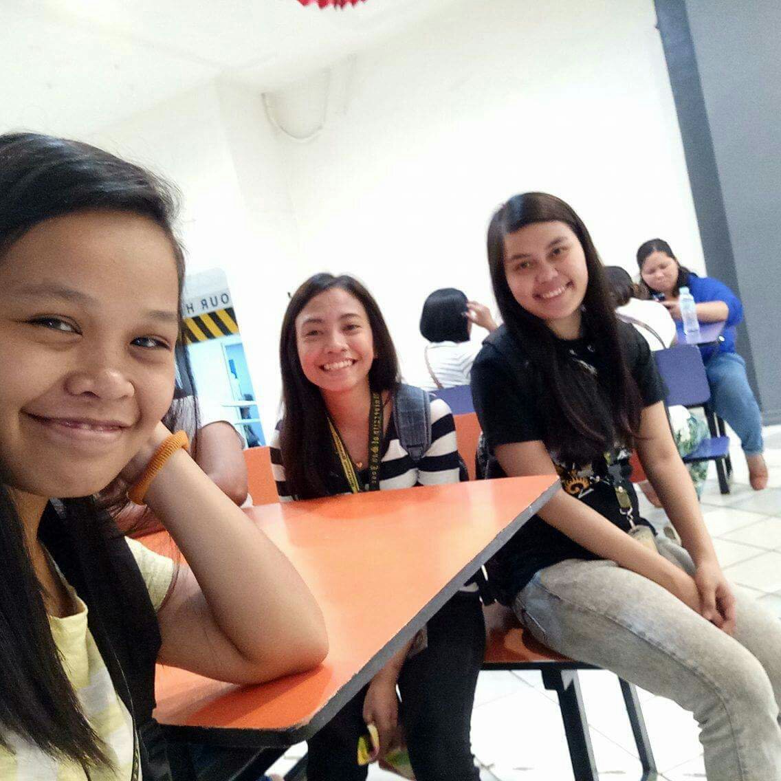 Groufie to lessen the stress  
