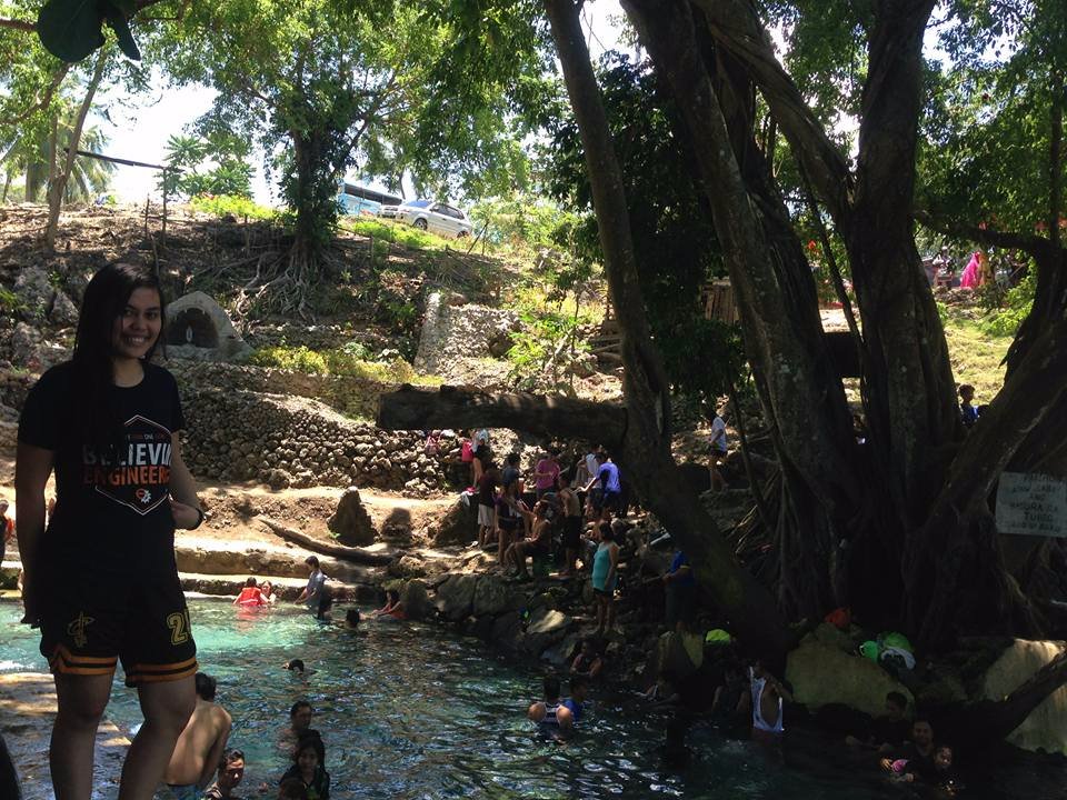 Guiwanon Cold Spring. Gaining weight, chubby lady. A cold water in a summer season what a perfect combination. 