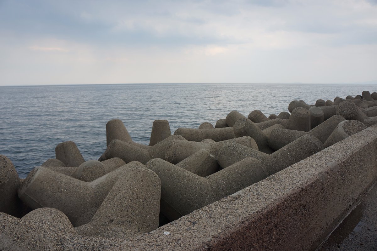 Just a closer look, seeing how beautiful the stone formation. When in Japan