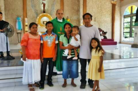 Te delyn and yo Rey christening of their baby