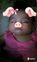 Baby Ely in Snow Lol 