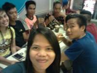 Groufie to lessen the stress  