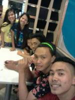 hahah groufie before ordering