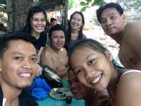 Selfie before swimming. Genuine smile. Guiwanon Cold Spring