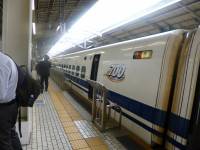 Along the side of the bullet train. My brother journey. When in Japan. 
