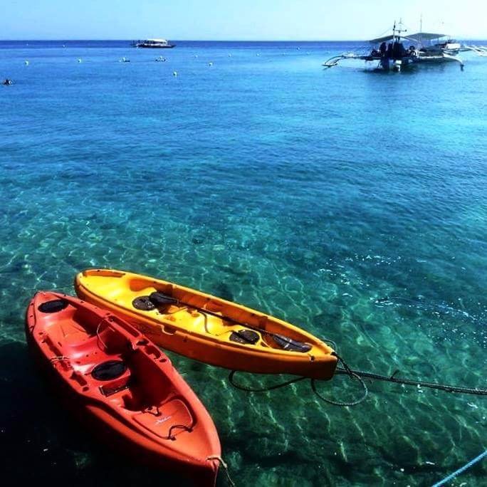 At sumilon island in oslob