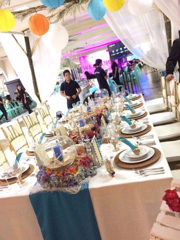 Beach wedding , ocean theme
