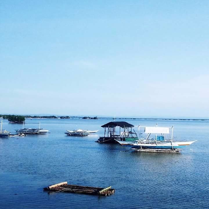 Pumpboats at sea