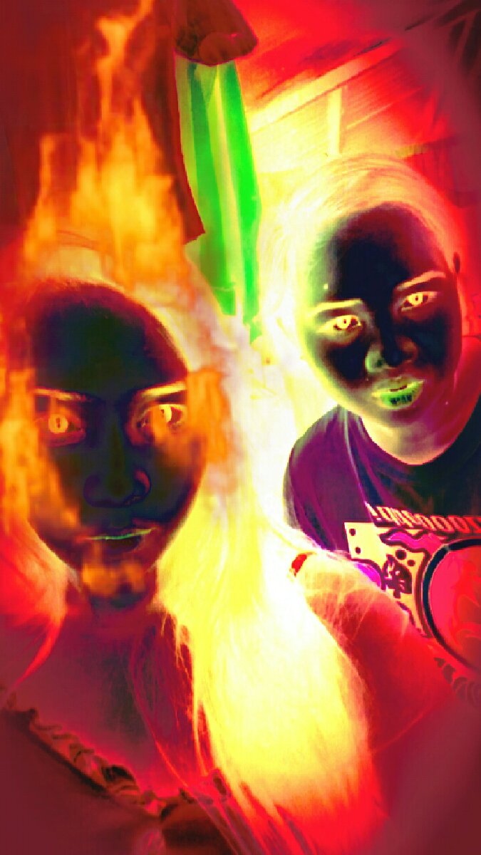On fire