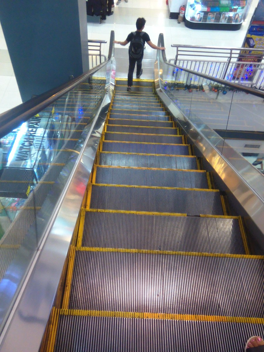 going down