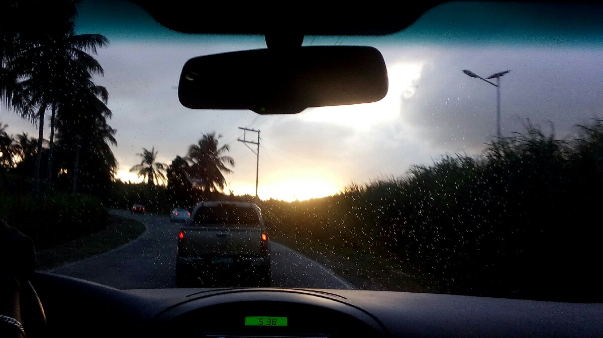 heading home