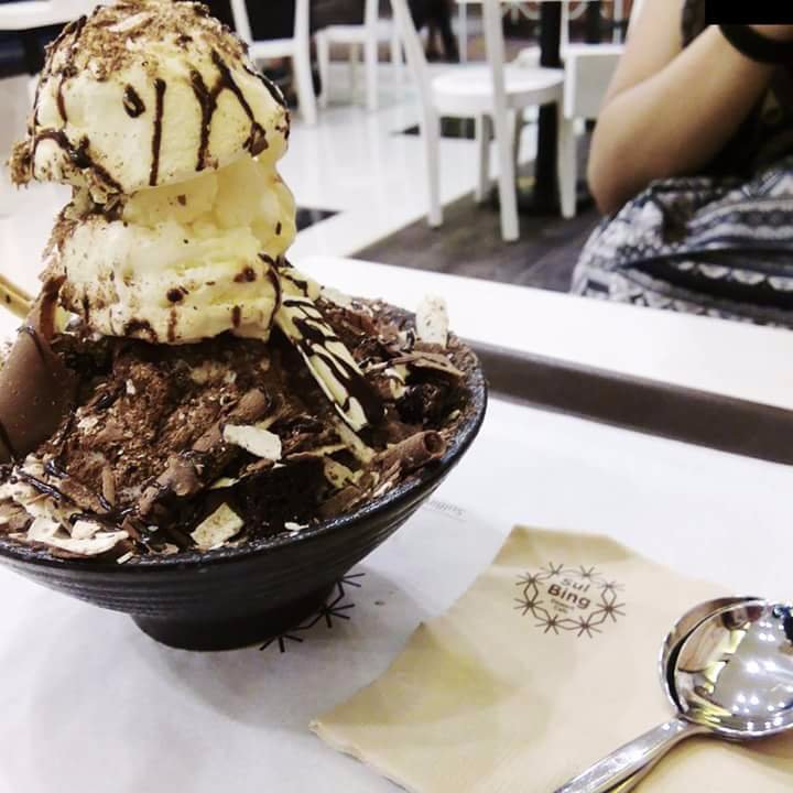 ice shaved chocolate sulbing