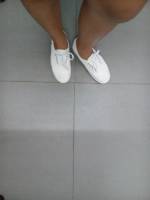 basic white shoe