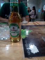 entrance, chicken n beer