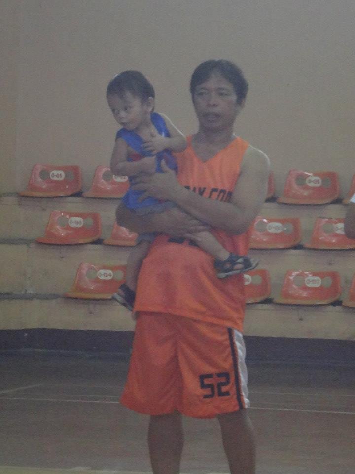 basketball with the lil boy