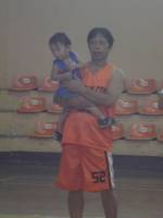 basketball with the lil boy