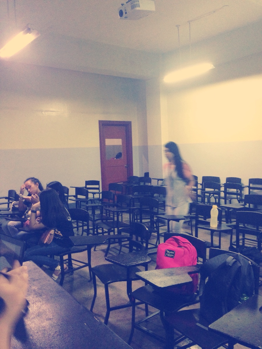 At, Classroom, with, girlfriends