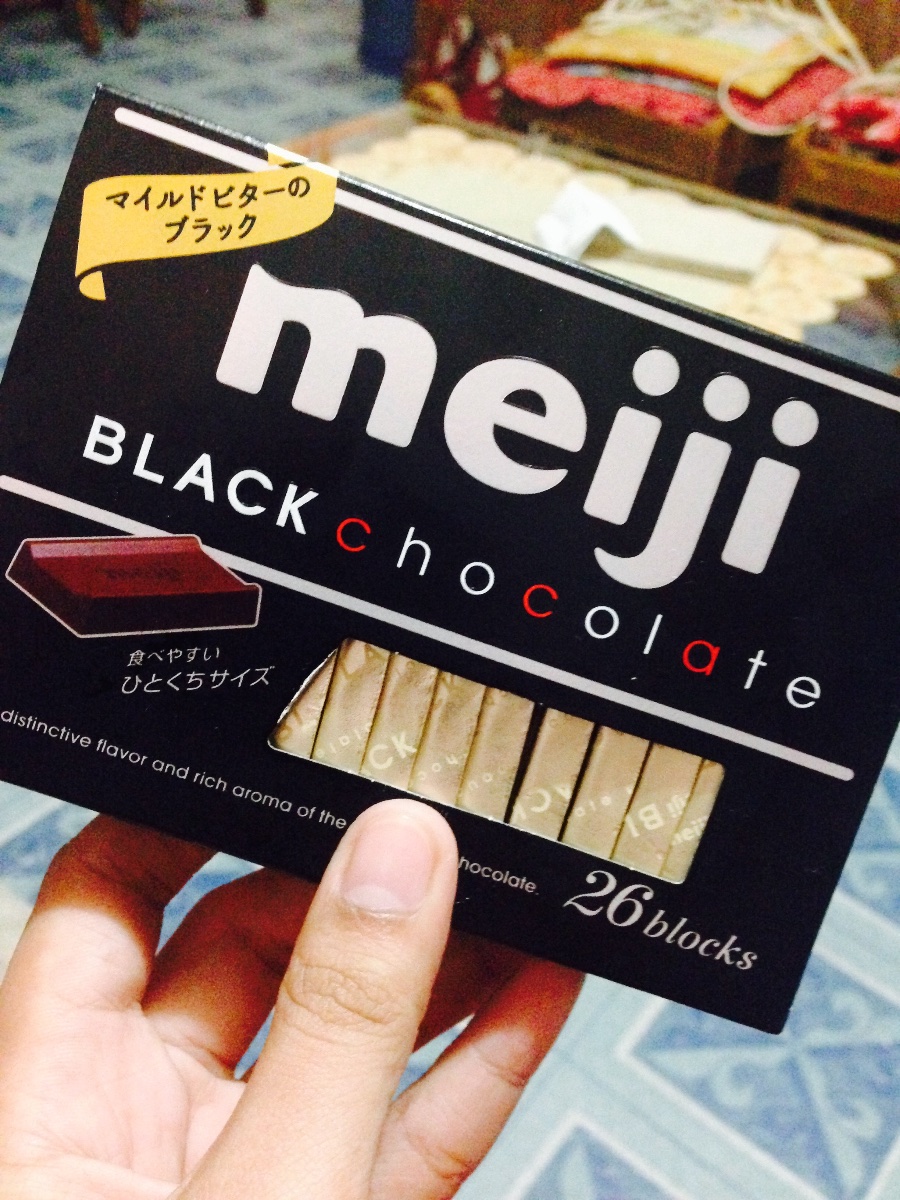 Meiji, black, chocolate, sweeets, loves, thankyou