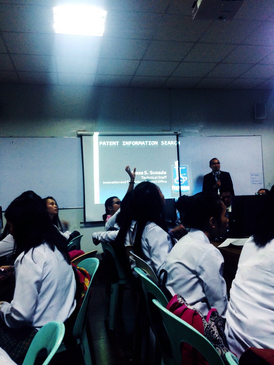 Patent information search afternoon seminar classmates