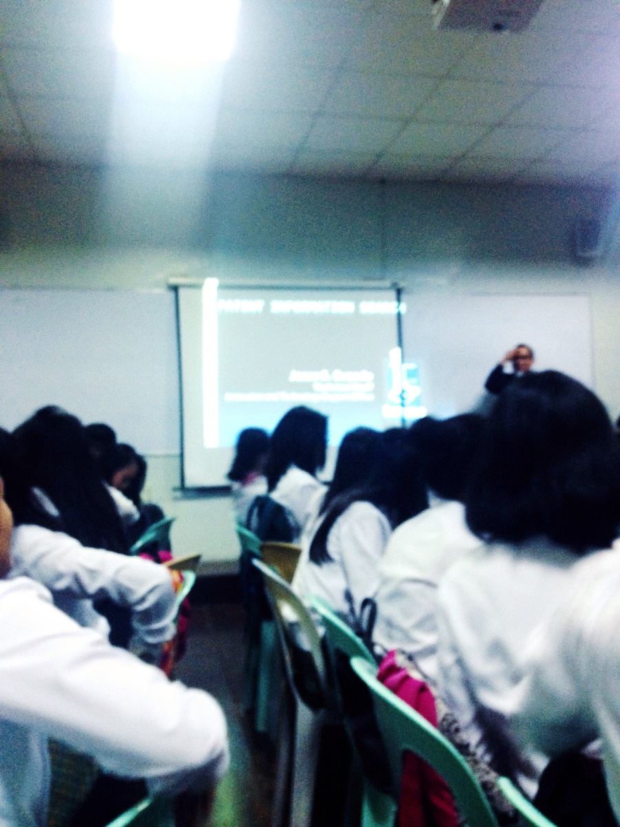 Patent search, afternoon, class, seminar