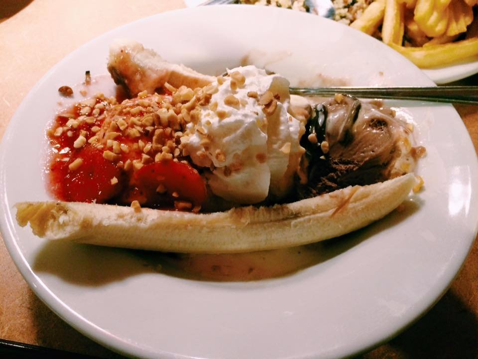 banana split icecream sweeet desserts forever favorite love happiness