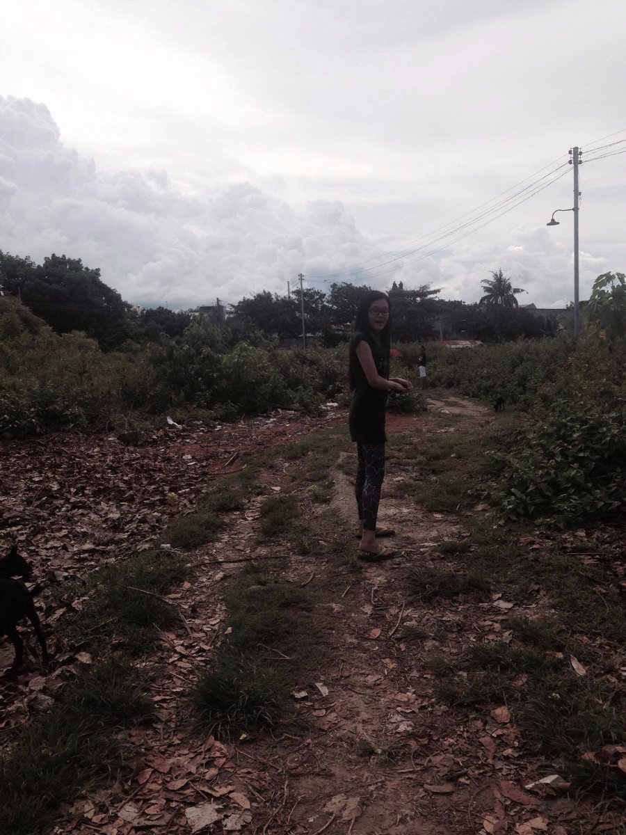 gir standing stolen shot outside going where idk