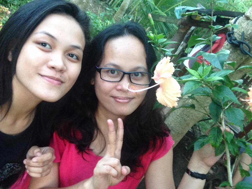 groufie, with, the, beautiful, flower