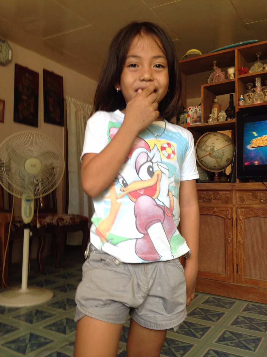 my little visitor mikang haha