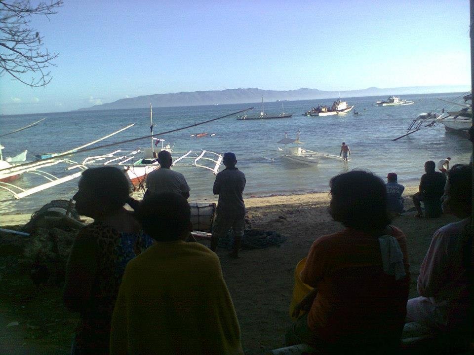 on the sea side waiting