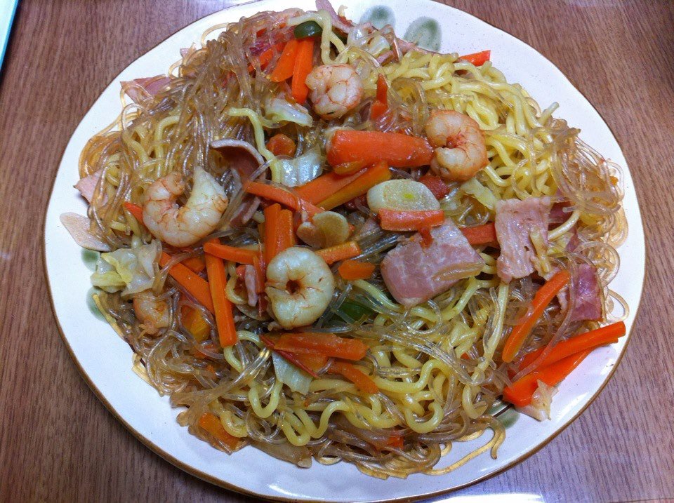 pancit for dinner simple yet delicious cooked with love eating time