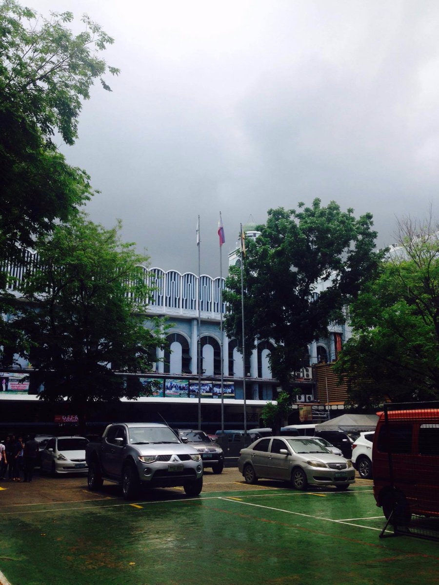 rainy, morning, at, usjr