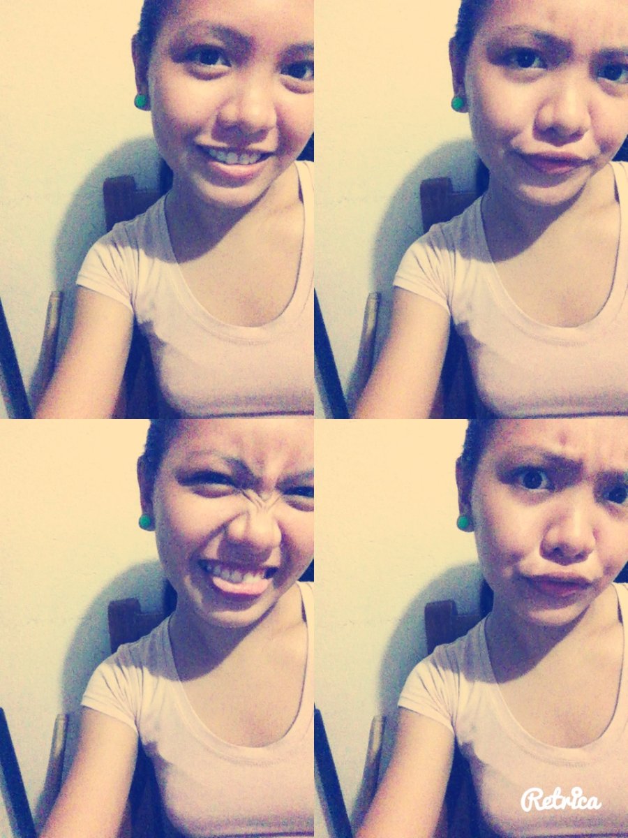 retrica, cousin, jasmin, smile, pouty