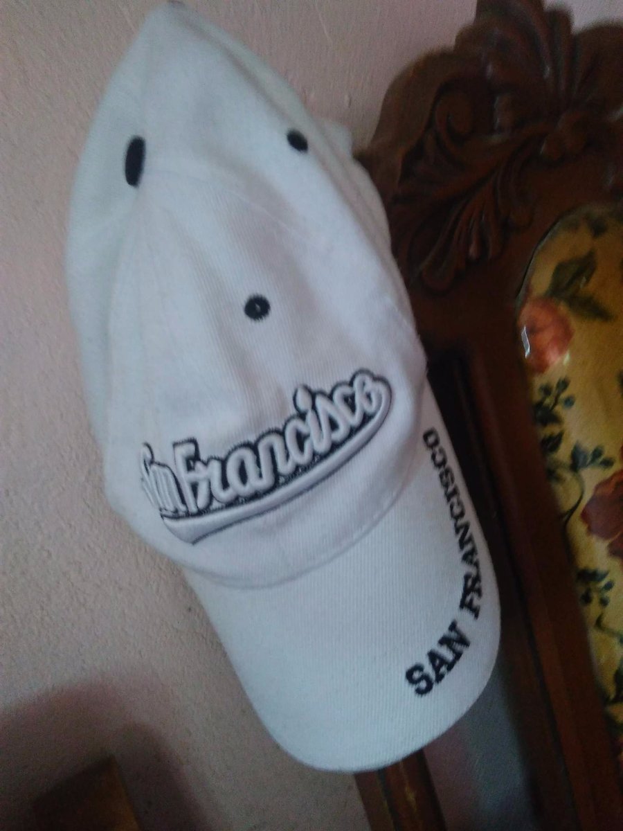 san francisco, white, cap, gift