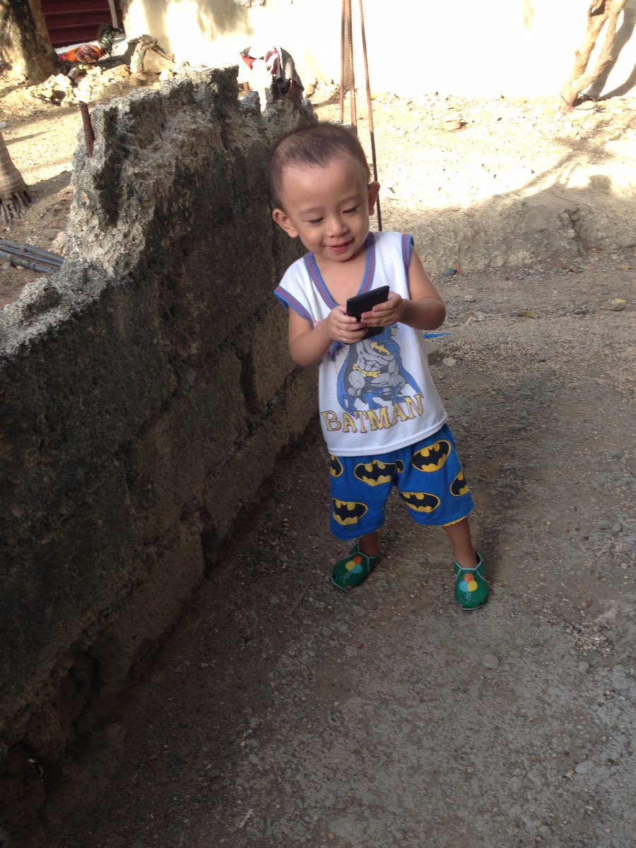 smile, cute, baby, gaven, mwah