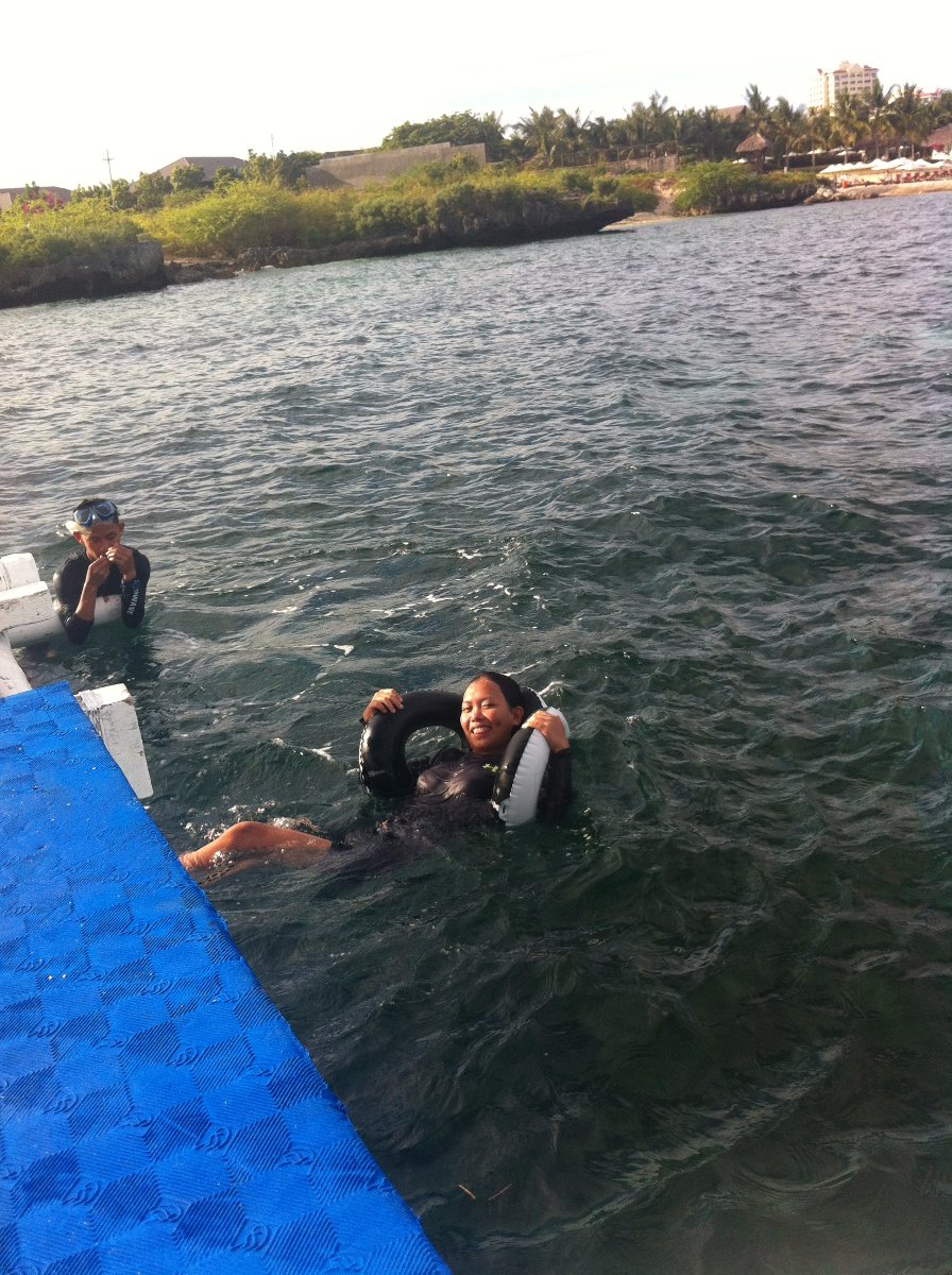 swimming, is, life, cousin, jacke