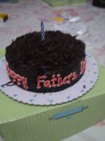 fathers day chocolate cake