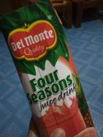 del monte, four, seasons, juice drink