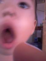 baby cousin loves blurry still cute
