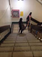 walking, way, up
