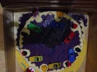 happy birthday, gaven, birthday cake, ube, sweeet