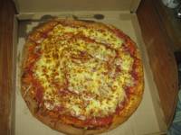 pizza is a round of happiness love
