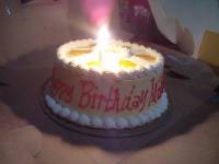 happy birthday cake ube flavor yummy