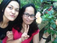 groufie, with, the, beautiful, flower, haha