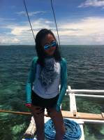 strike that pose cousin lady in gray cute