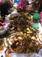 eating time lunch seafoods