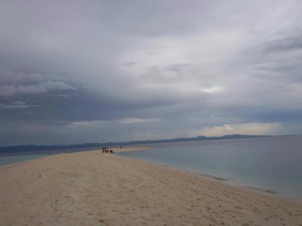 white sands