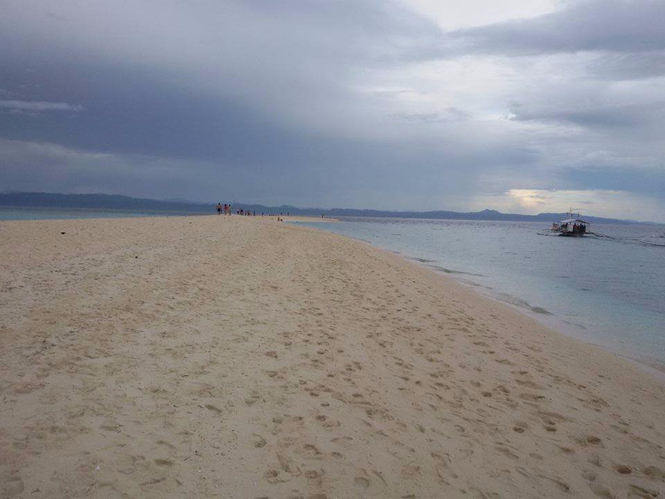 white sands
