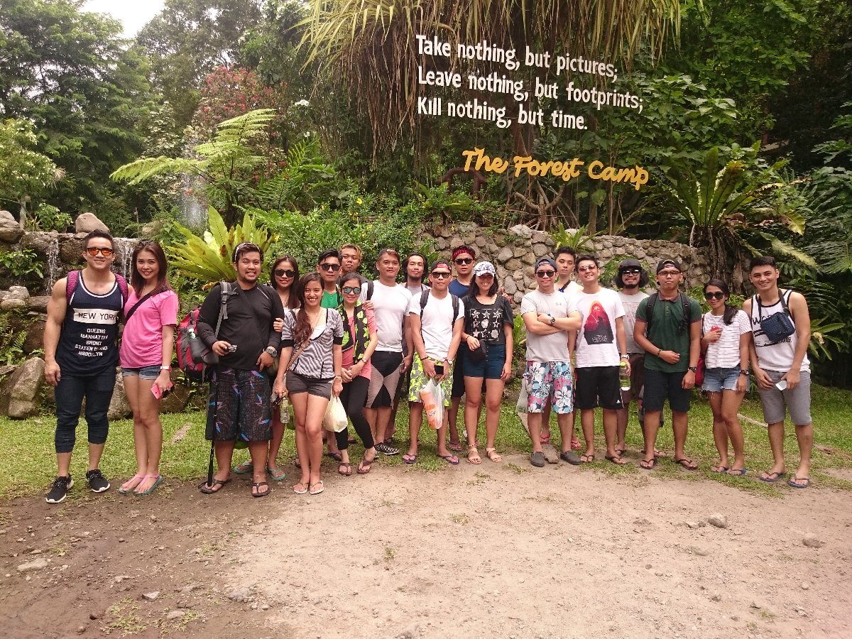At Forest Camp, dumaguete