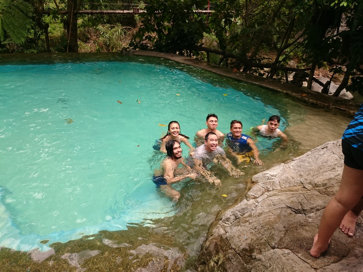 forest camp, waterfalls