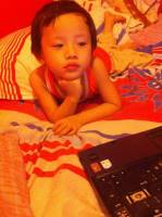 Watching youtube